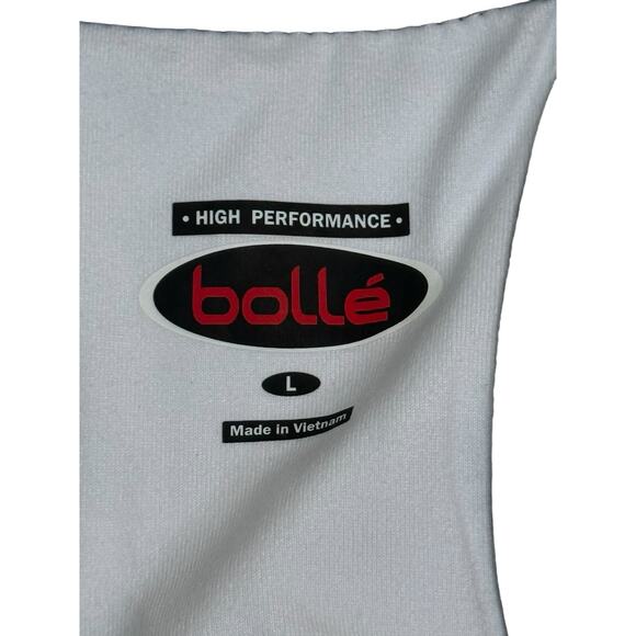 Bolle Woman High Performance Tennis Set Racer Back Top & Skort Size L Baby Pink - Picture 6 of 7